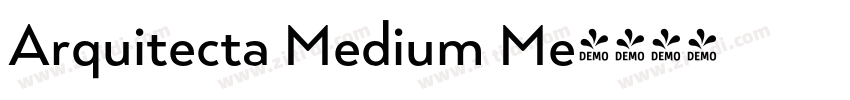 Arquitecta Medium Me字体转换